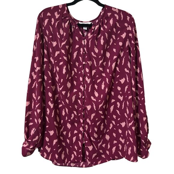 Nine West Tops - Nine West women’s full button blouse, Size XXL